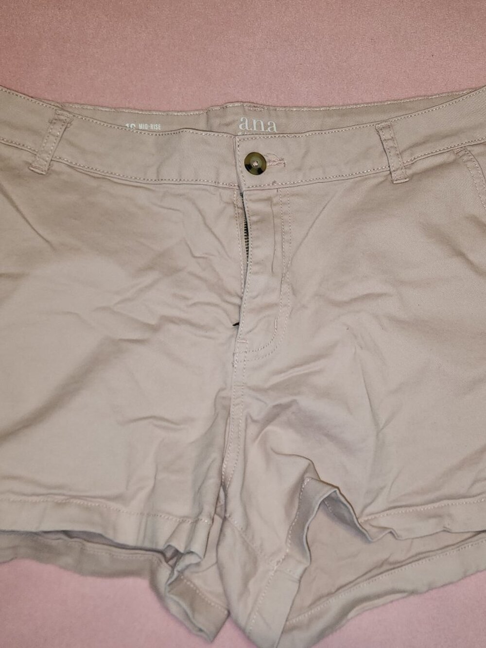 light pink shorts
